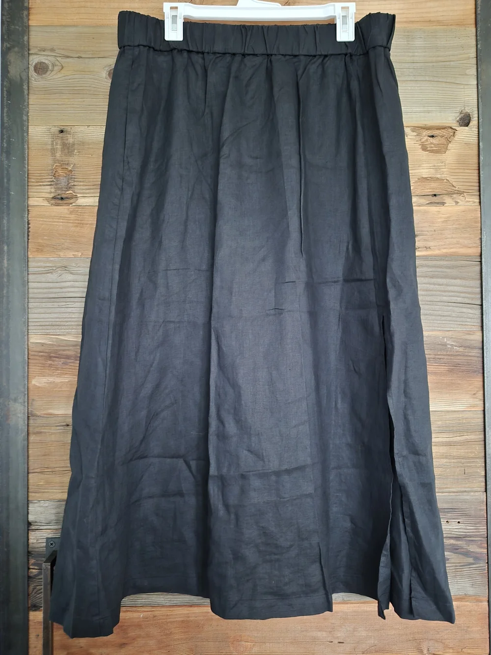 NWT QUINCE 100% European Linen Maxi Skirt
